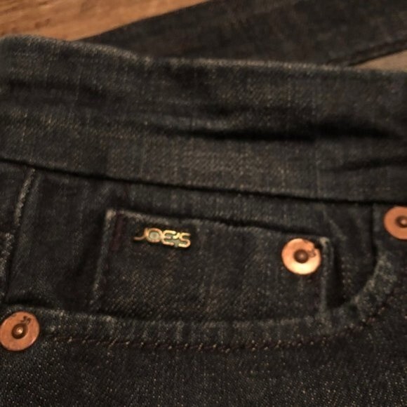 Joe's Jeans "Provocateur" Bootcut Boot Cut Jeans Size 25 Dark Blue Denim Quilted - Picture 6 of 8